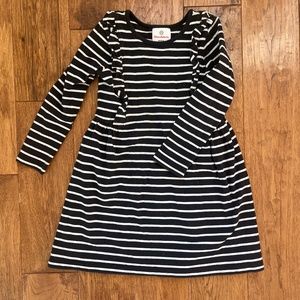 Hanna Andersson Black & White Tunic Dress